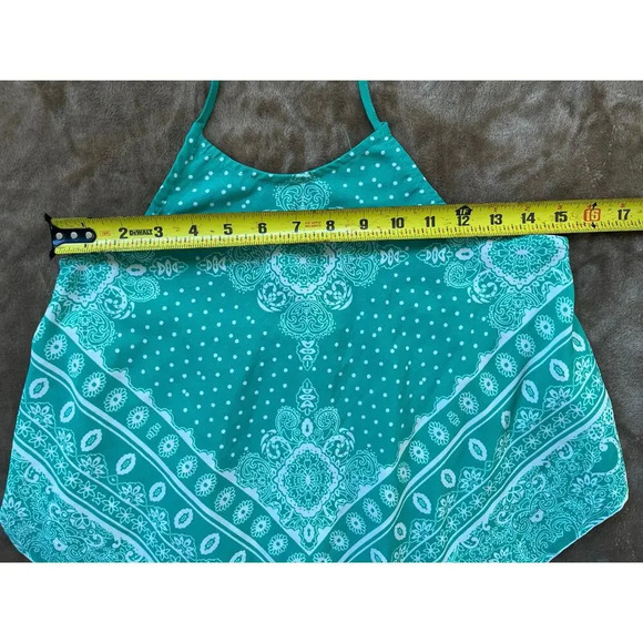 Twine & String Tank Top Green Women’s Size Medium - Picture 6 of 6